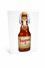Plechová cedule "Hopus"