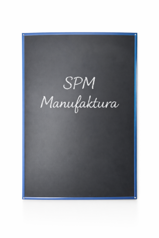 Smaltovaná magnetická křídová tabule - Rozměr: 60x80 cm, Barva podkladu: bílá