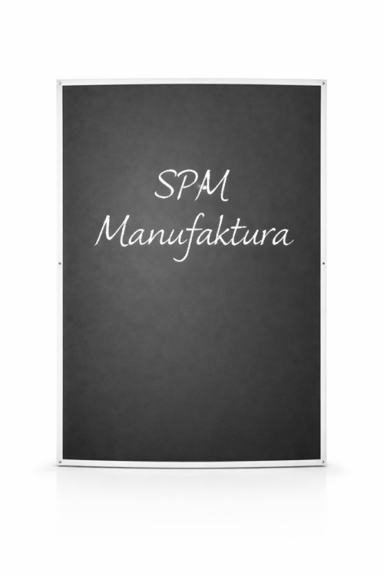 Smaltovaná magnetická křídová tabule - Rozměr: 60x80 cm, Barva podkladu: bílá