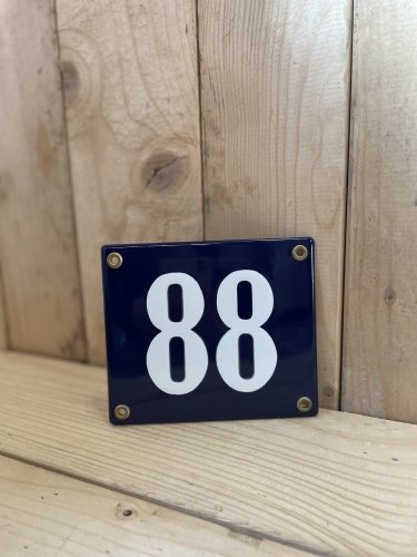 Smaltovaná cedule "88"