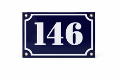 Smaltovaná cedule "146"