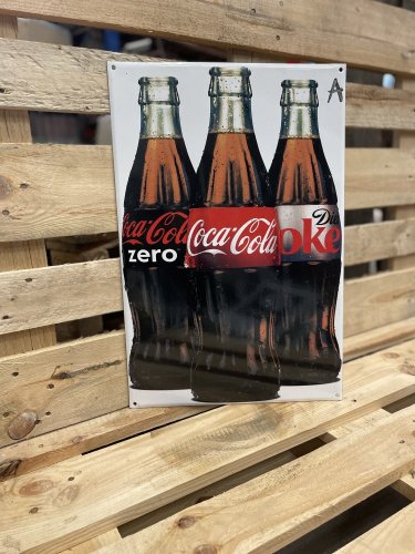 Plechová cedule "Coca Cola"