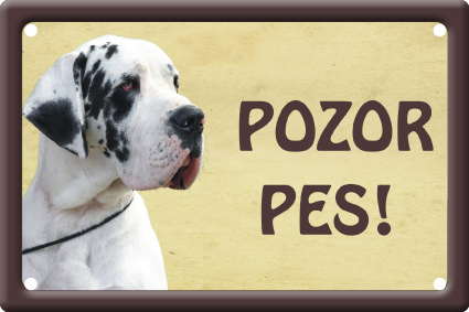 Doga tabulka 15x10 cm