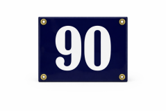 Smaltovaná cedule "90"
