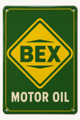 Retro cedule BEX Motor Oil