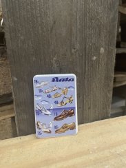 Plechová magnetka "Baťa"
