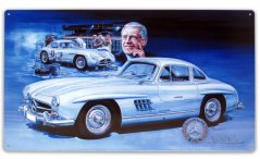 Plechová cedule Zapadlík - Mercedes