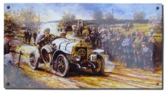 Smaltovaná cedule Zapadlík - Závod LK