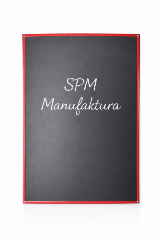 Smaltovaná magnetická křídová tabule - Rozměr: 60x80 cm, Barva podkladu: bílá