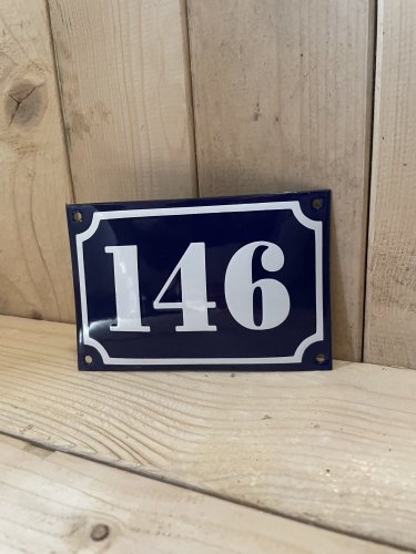 Smaltovaná cedule "146"
