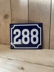 Smaltovaná cedule "288"