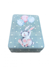 Plechová krabička velikonoční - balonky