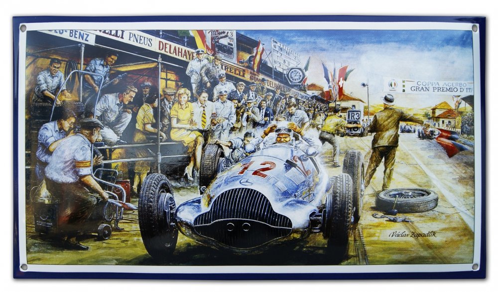 Plechové a smaltované cedule