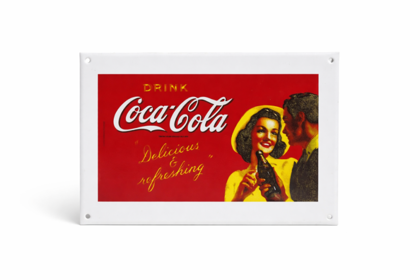 Smaltovaná cedule "Coca Cola"