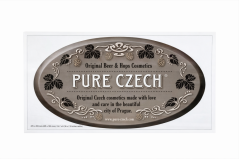 Plechová cedule "Pure Czech"
