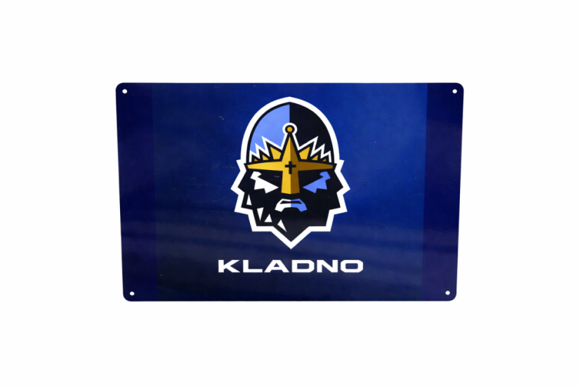 Plechová cedule "Kladno"