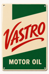 Retro cedule VASTRO Motor Oil