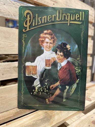 Plechová cedule "Pilsner Urquell"