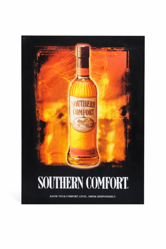Plechová cedule "Southern comfort"