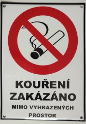 Kouření zakázáno 297x210 mm