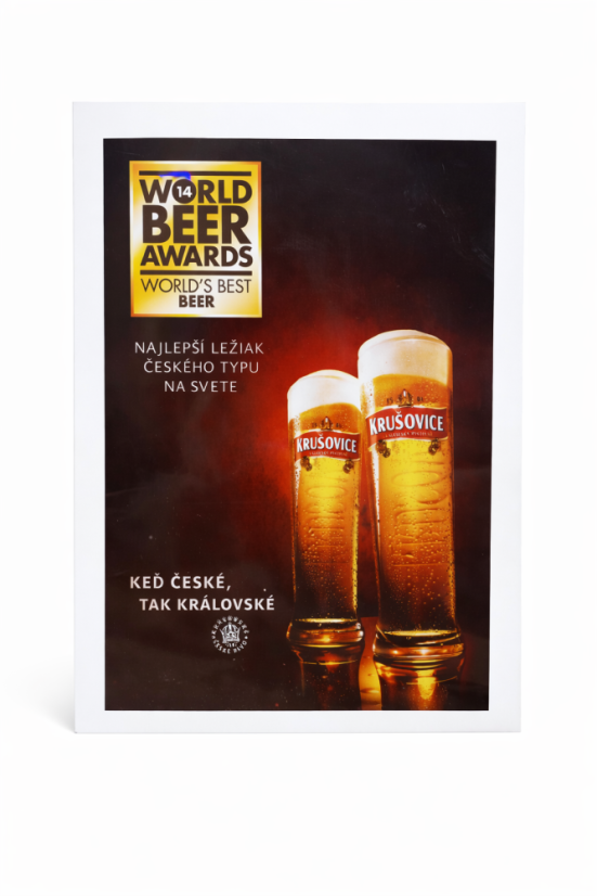 Plechová cedule "World Beer Awards"