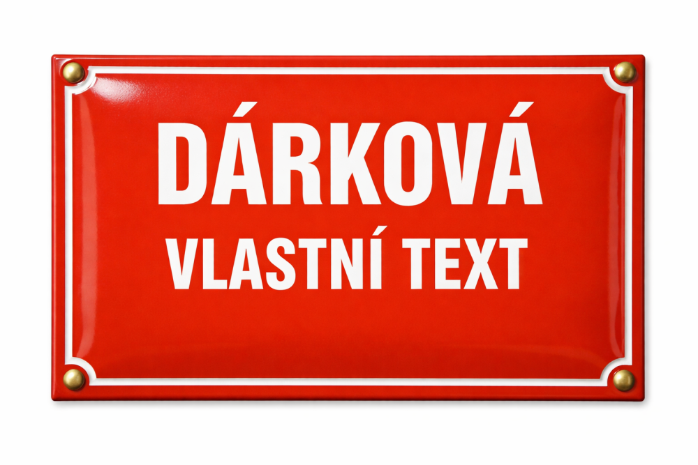 S vlastním textem - Rozměr - 600x300mm
