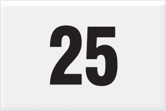 DVEŘNÍ ŠTÍTEK 60x40mm - Rozměr: 60x40 mm