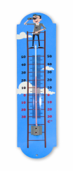 Enamel thermometer ladder