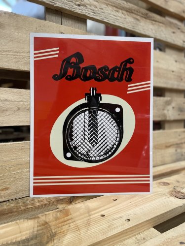 Plechová cedule "Bosch"
