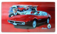 Plechová cedule Zapadlík - Maserati