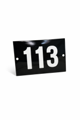 Smaltovaná cedule "113"