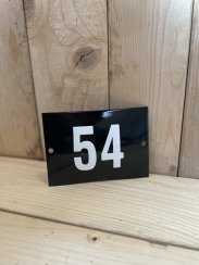 Smaltovaná cedule "54"