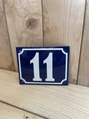 Smaltovaná cedule "11"