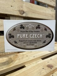 Plechová cedule "Pure Czech"