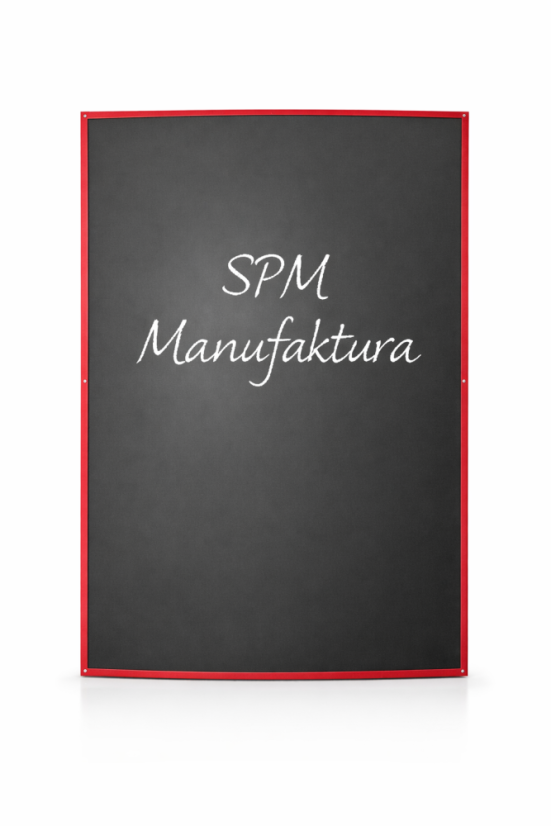 Smaltovaná magnetická křídová tabule - Rozměr: 60x80 cm, Barva podkladu: bílá