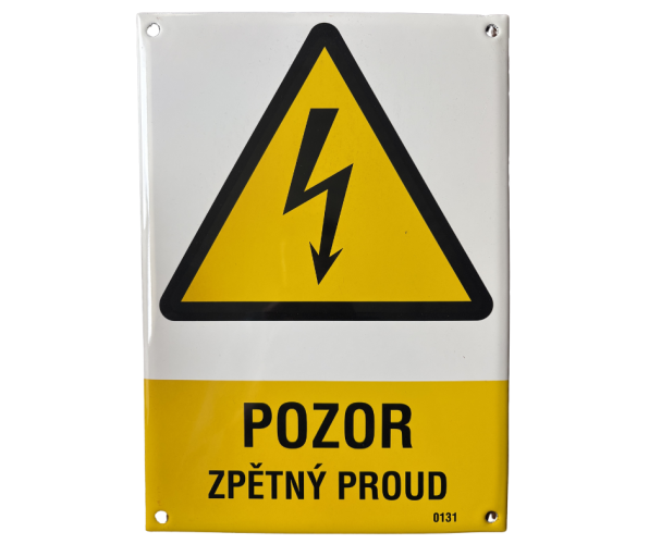 Pozor zpětný proud